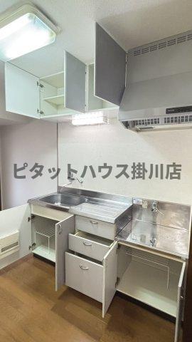 袋井市川井マンション キッチン