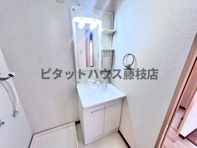 焼津市利右衛門アパート 洗面