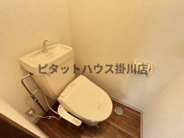 袋井市上山梨マンション トイレ