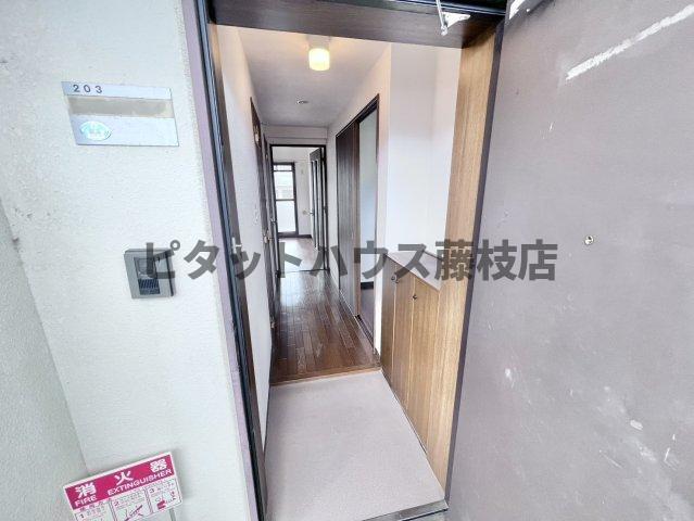 焼津市大村マンション 玄関