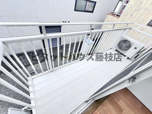焼津市焼津アパート バルコニー