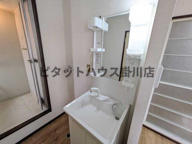 菊川市赤土アパート 洗面