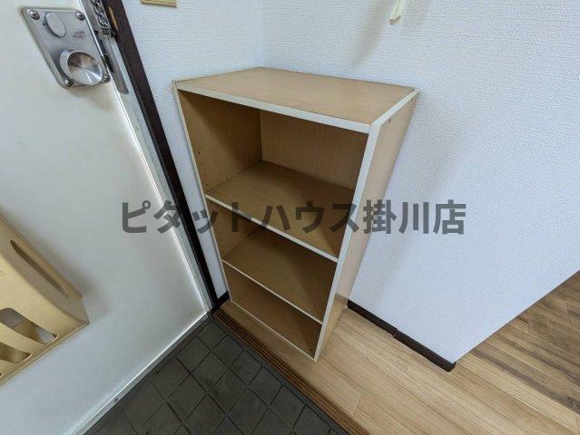 菊川市赤土アパート 収納