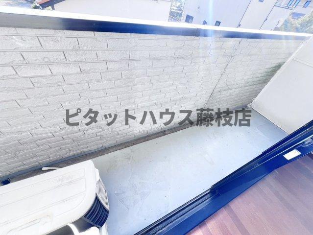 焼津市下小田アパート バルコニー