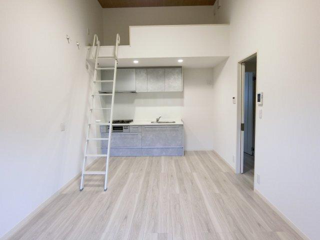掛川市上張アパート リビング