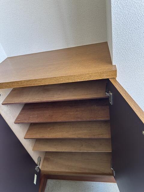 袋井市方丈アパート 収納
