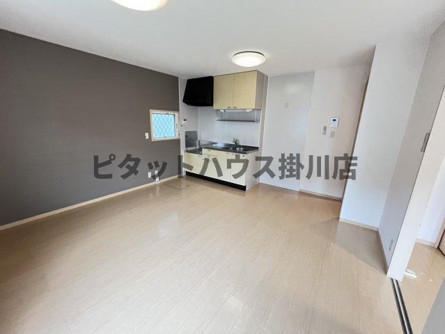 掛川市家代の里アパート リビング