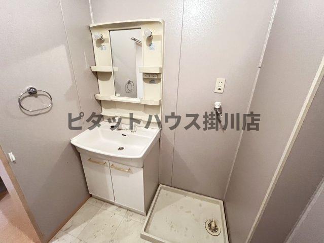 掛川市家代の里アパート 洗面