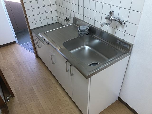 袋井市国本アパート キッチン