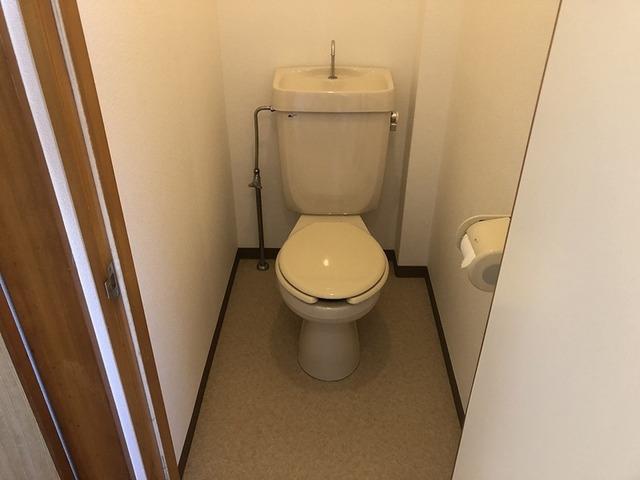 袋井市国本アパート トイレ