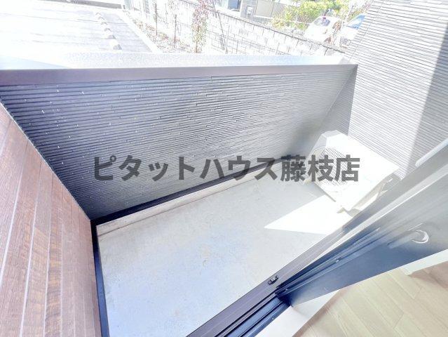 焼津市大村新田アパート バルコニー
