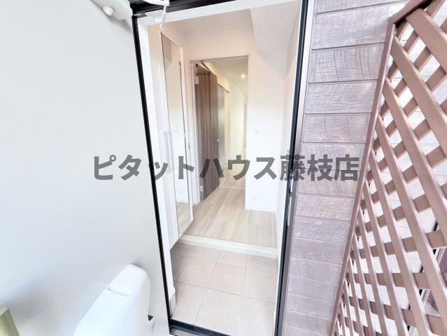 焼津市大村新田アパート 玄関