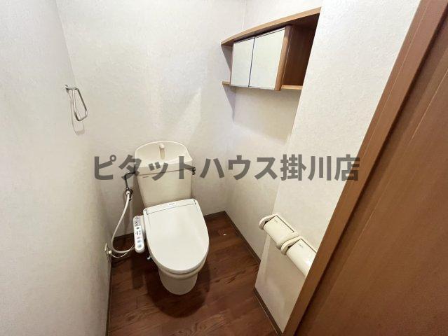 袋井市徳光アパート トイレ