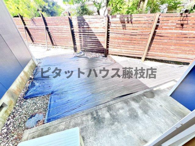 焼津市三和アパート 庭