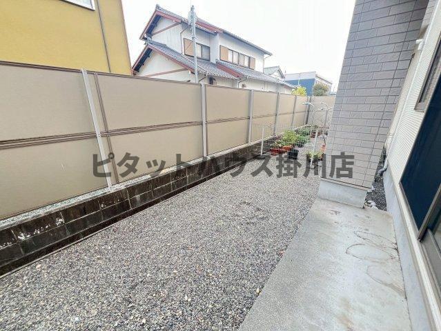 掛川市久保テラスハウス 庭