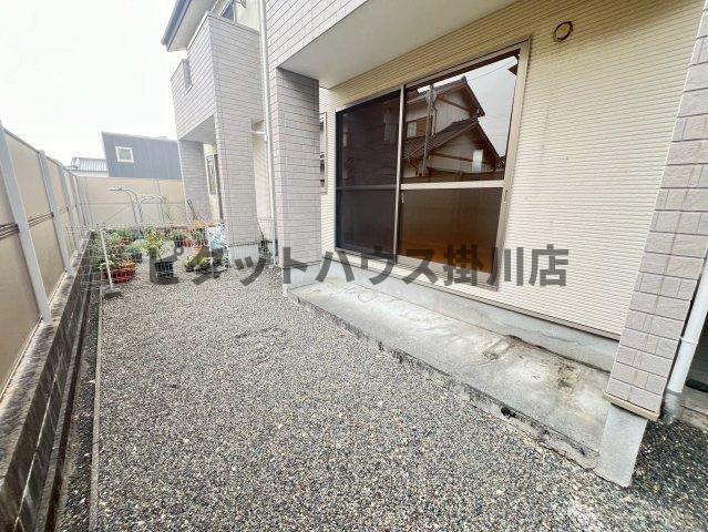 掛川市久保テラスハウス 庭