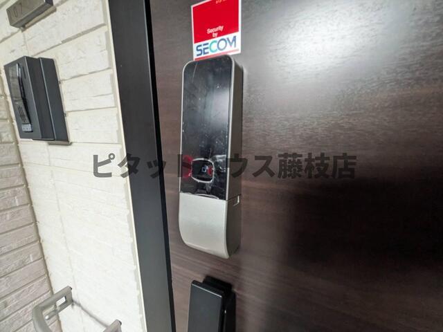 焼津市大村アパート セキュリティ