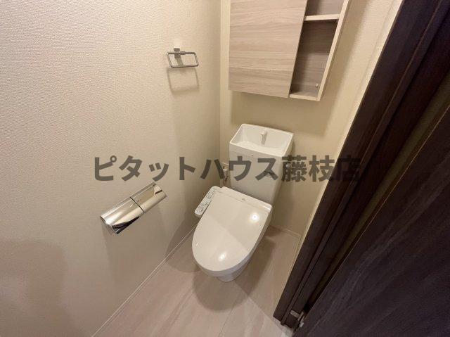 焼津市大村アパート トイレ