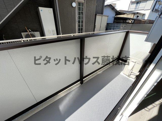 焼津市大村アパート バルコニー