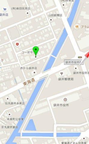 袋井市旭町アパート 玄関