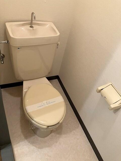 袋井市旭町アパート トイレ