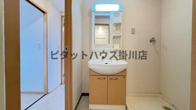 掛川市長谷マンション 洗面