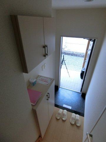 袋井市愛野南アパート 玄関