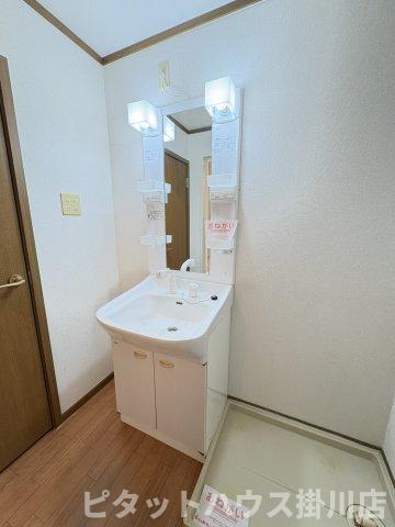 掛川市上西郷アパート 洗面