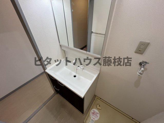 藤枝市築地アパート 洗面