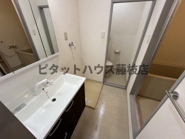 藤枝市築地アパート 洗面