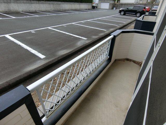 袋井市愛野アパート バルコニー