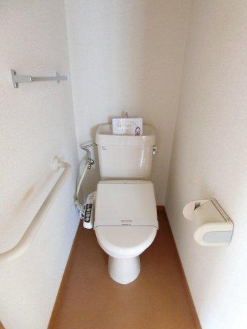 袋井市愛野アパート トイレ