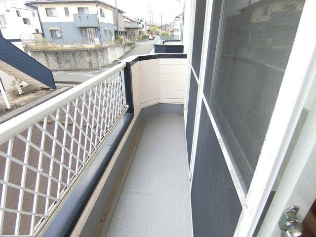 袋井市愛野アパート バルコニー