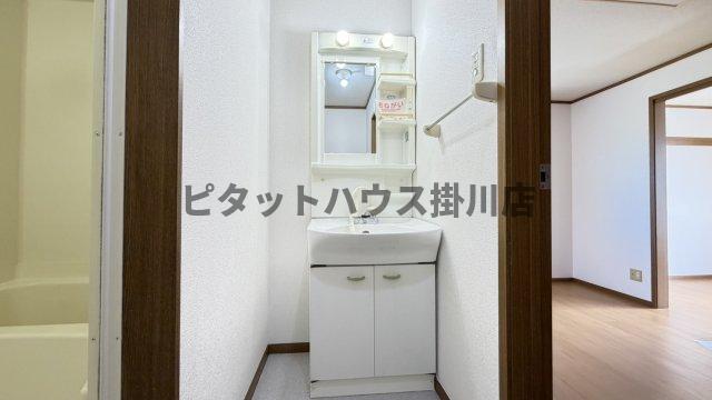 掛川市沖之須アパート 洗面