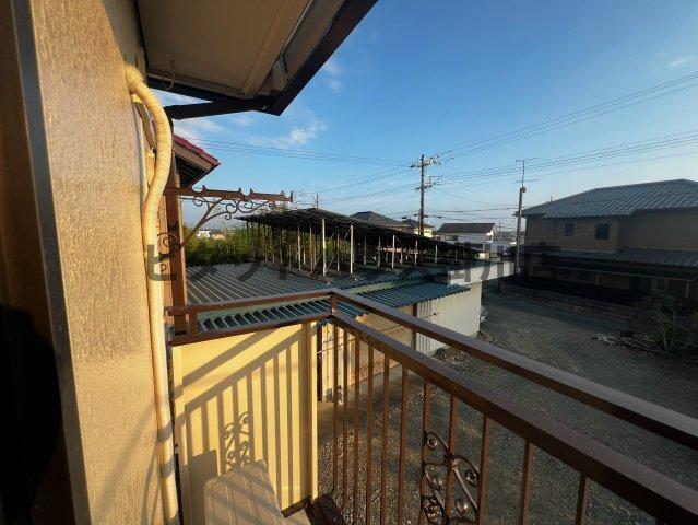 掛川市大渕アパート バルコニー