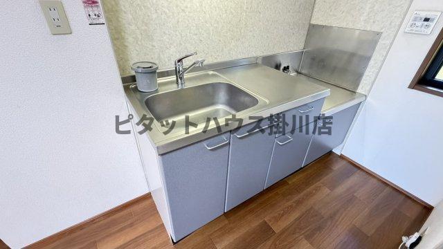 掛川市沖之須アパート キッチン