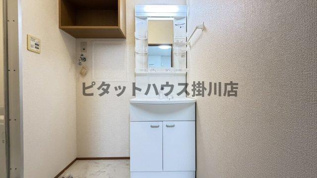 掛川市沖之須アパート 洗面