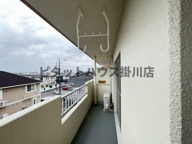 袋井市堀越マンション バルコニー