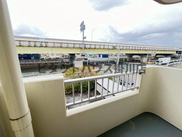 袋井市堀越マンション バルコニー