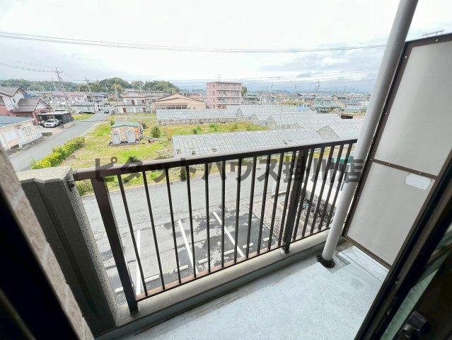 袋井市堀越アパート バルコニー