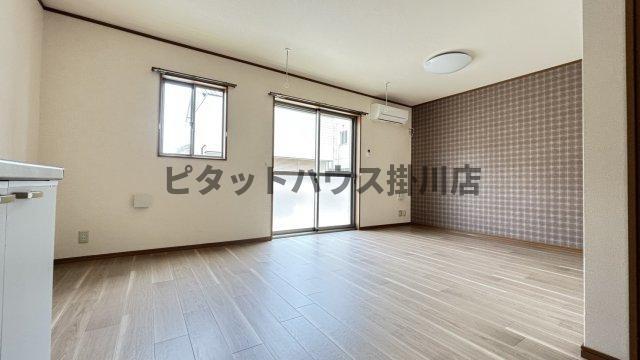 掛川市下俣アパート リビング