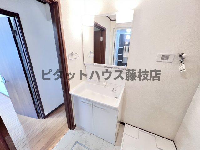 焼津市栄町アパート 洗面