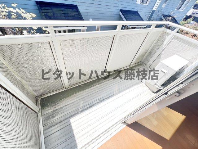焼津市栄町アパート バルコニー