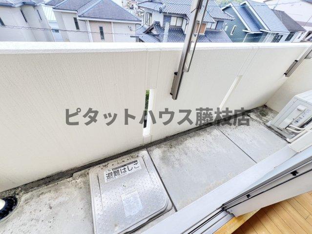 焼津市小土マンション バルコニー