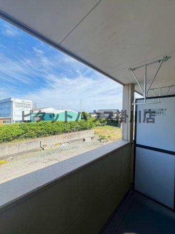 磐田市大久保アパート バルコニー