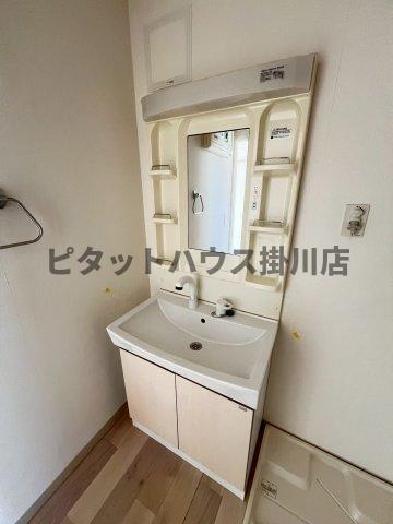磐田市千手堂アパート 洗面
