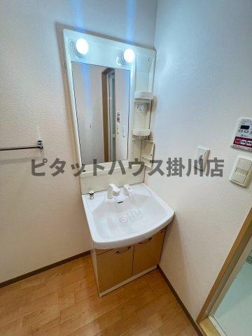 磐田市大久保アパート 洗面