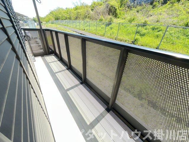 掛川市水垂アパート バルコニー