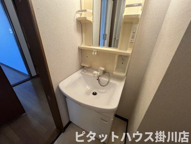 掛川市大多郎アパート 洗面