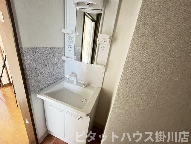 掛川市大多郎アパート 洗面